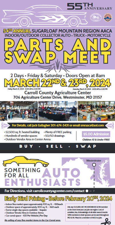 Parts and Swap Meet 2024